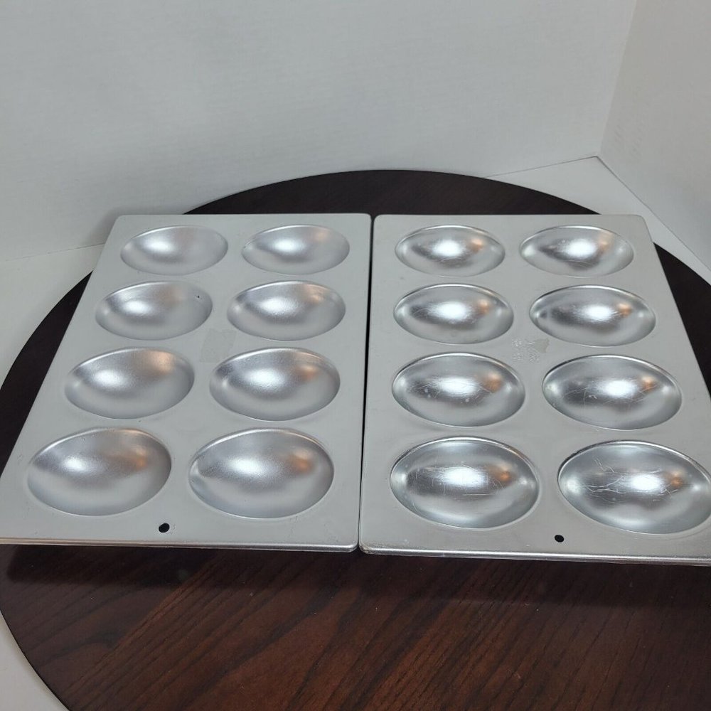 Easter Spring 1982 Wilton Egg Mini Mold Pan 8 Cavity 508-2127
